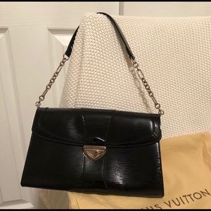 Authentic Louis Vuitton Epi Electric Clutch Noir
